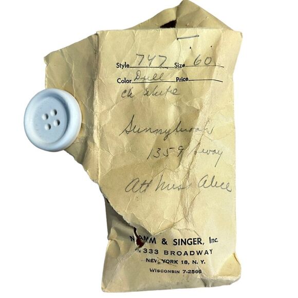 Vintage 1960s Chunky White 1.5” Coat Buttons - dozen - Picture 3 of 9